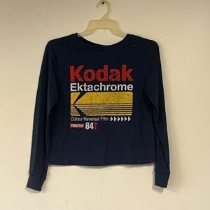 Women’s Retro Kodak Film Medium Long Sleeve Shirt